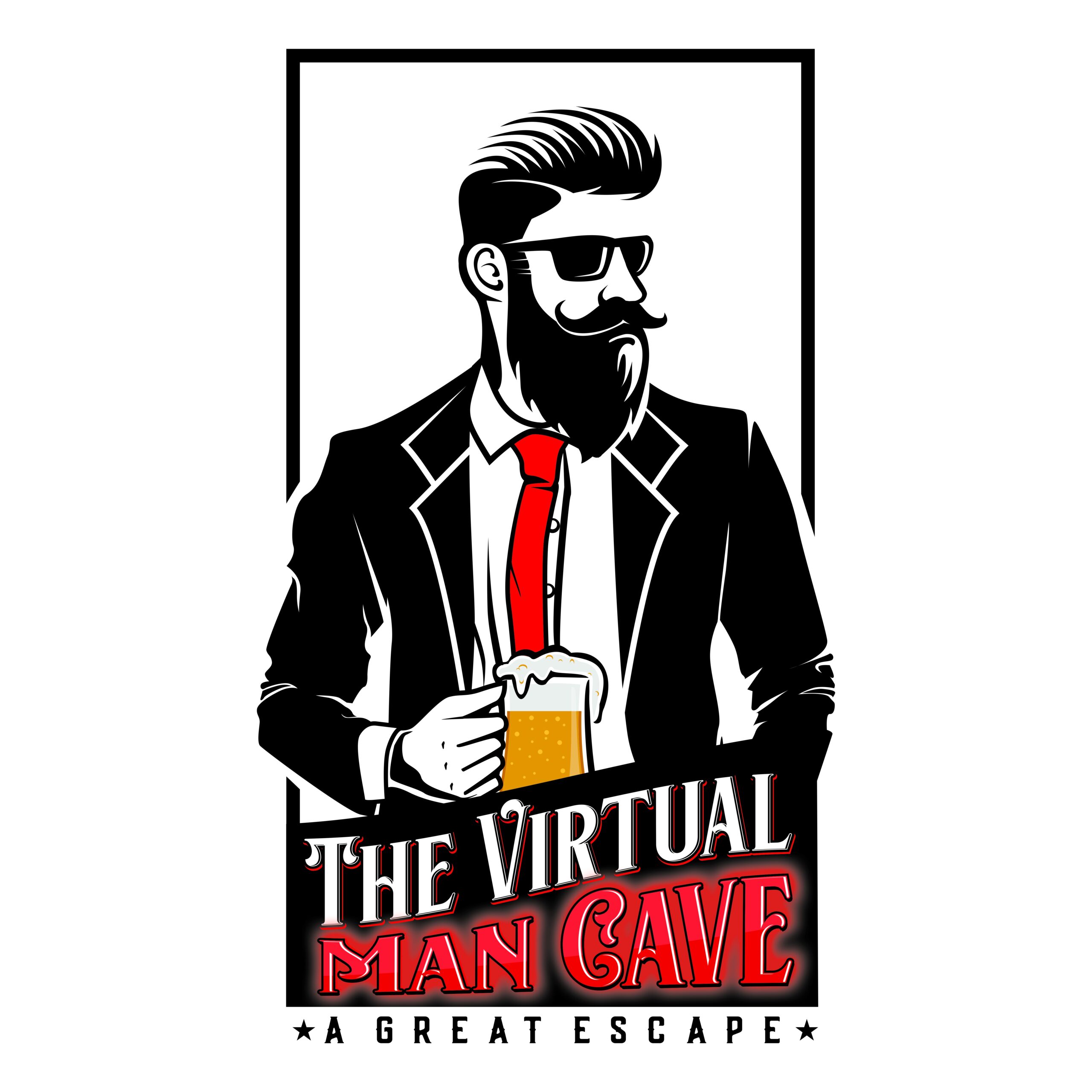 The Virtual Man Cave Logo