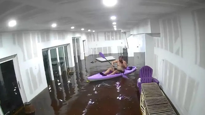 Interview With Florida Man Who Floated In His Own House During Hurricane Helene
