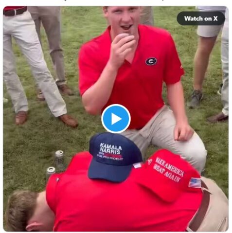 Georgia and Alabama Fans Put Their Differences Aside To Share Their Future Presidential Votes